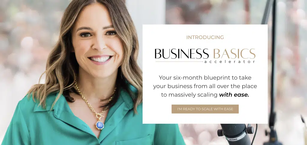 Melissa Henault – Business Basics Accelerator Course