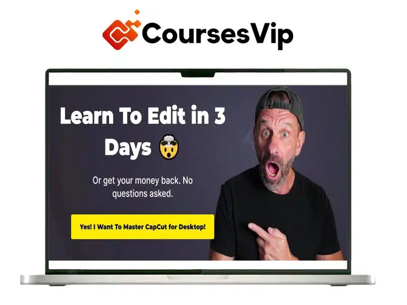 Trevor Jones – Master CapCut in 30 Days – Learn To Edit in 3 Days