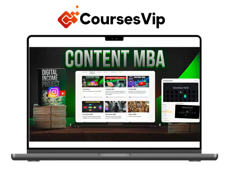 Digital Income Project – Content MBA