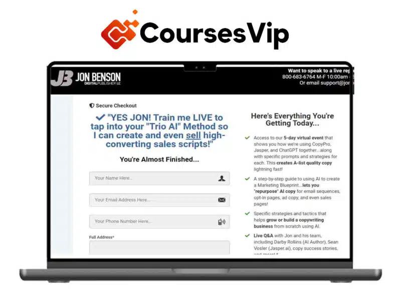 Jon Benson – AI Copy Profits