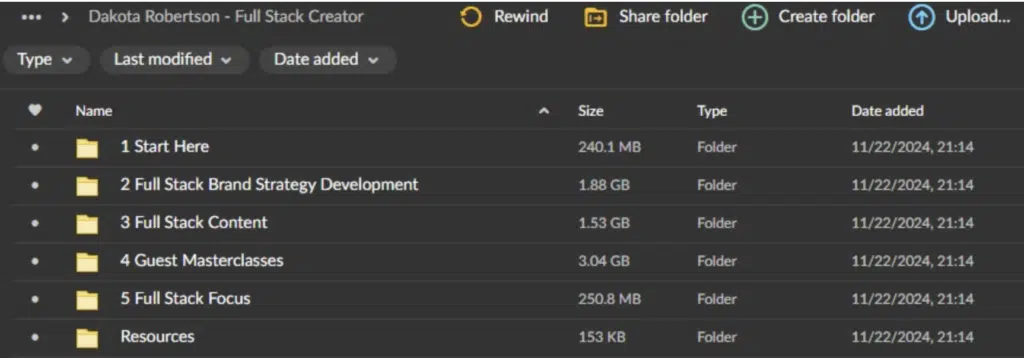 Dakota Robertson – Full Stack Creator Download