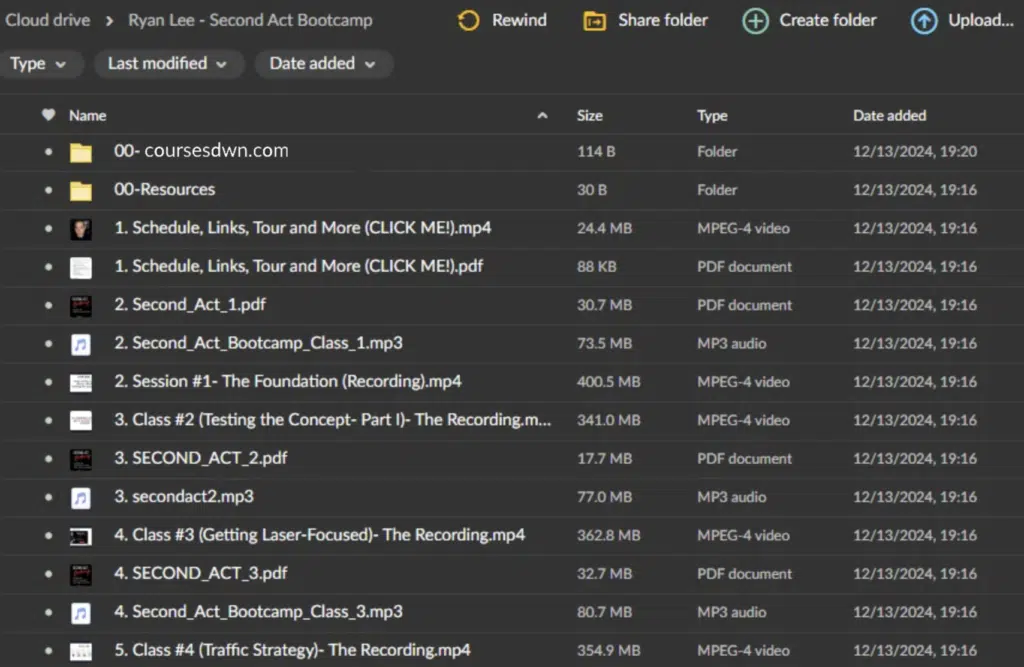 Ryan Lee – Second Act Bootcamp Download