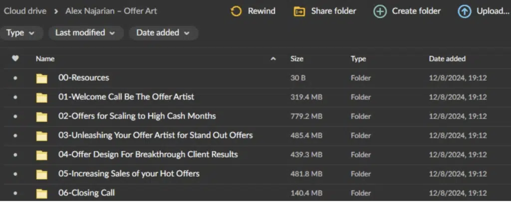 Alex Najarian – Offer Art Download