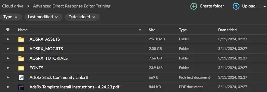 Advanced Direct Response Editor Training Download