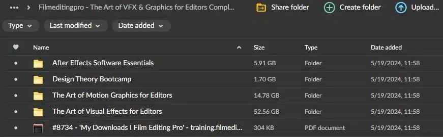 Filmeditingpro – The Art of VFX & Graphics for Editors Complete Bundle