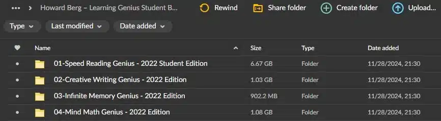 Howard Berg – Learning Genius Student Bundle Download