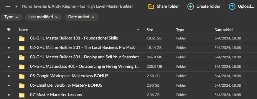 Nuno Taveres & Andy Klepner – Go High Level Master Builder Download