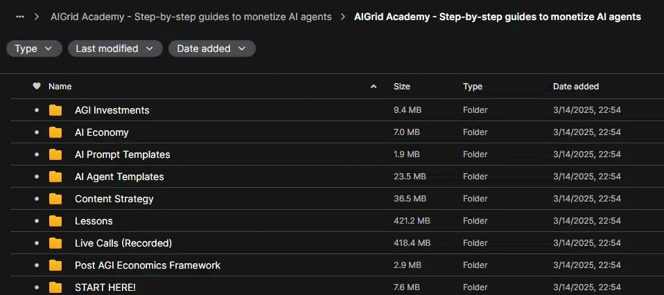AIGrid Academy – Step-by-step guides to monetize AI agents
