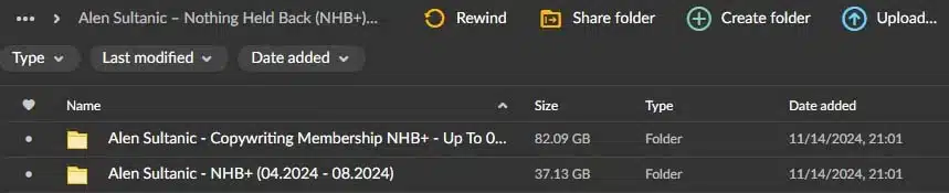 Alen Sultanic – Nothing Held Back (NHB+) (Up to 08/2024)