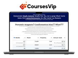 Dynamic Lead Magnets + B2B Meta Ads – Generate high intent leads for $4.50 a pop that turn into $15 appointments