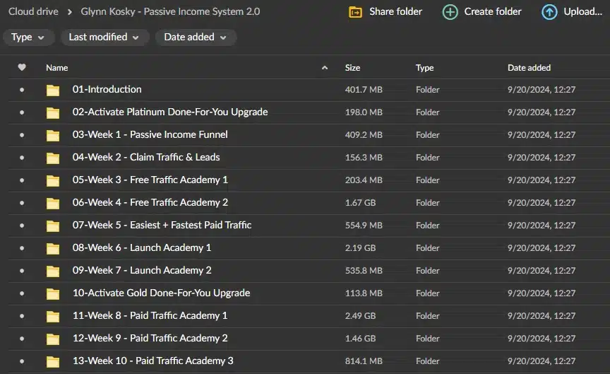 Glynn Kosky – Passive Income System 2.0