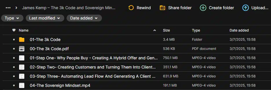 James Kemp – The 3k Code and Sovereign Mindset