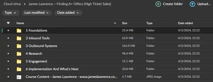 James Lawrence – Finding A+ Offers (High Ticket Sales)