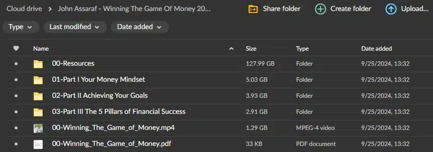 John Assaraf – Winning The Game Of Money 2024