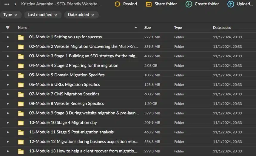 Kristina Azarenko – SEO-Friendly Website Migrations & Redesigns Course