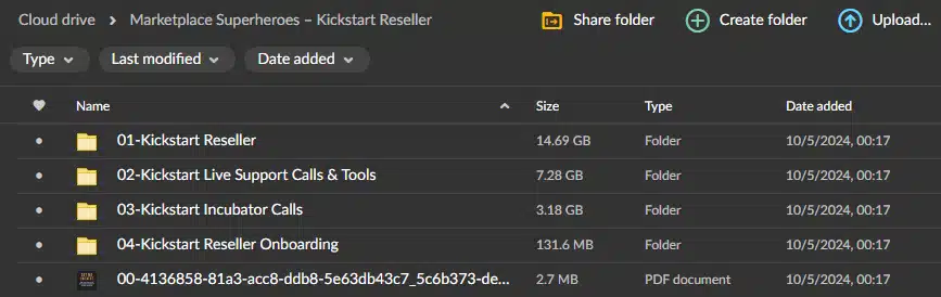Marketplace Superheroes – Kickstart Reseller