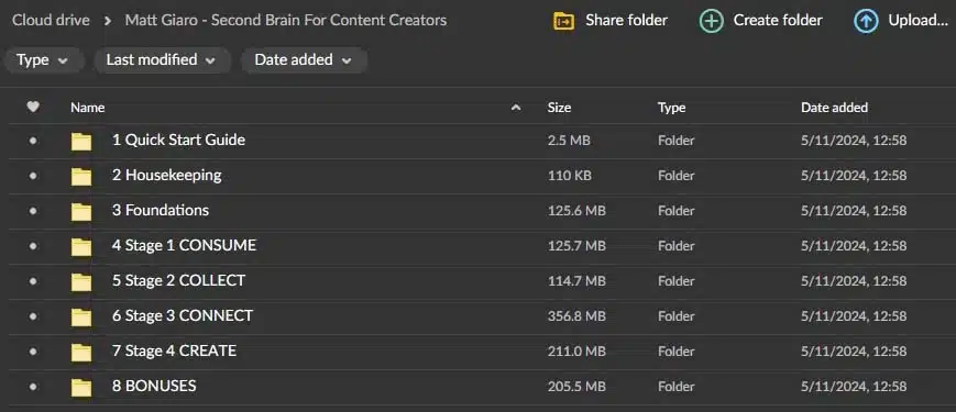 Matt Giaro – Second Brain For Content Creators