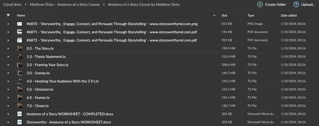 Matthew Dicks – Anatomy of a Story Course