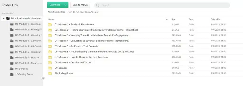 Nick Shackelford – How to Run Facebook Ads 2.0 Download