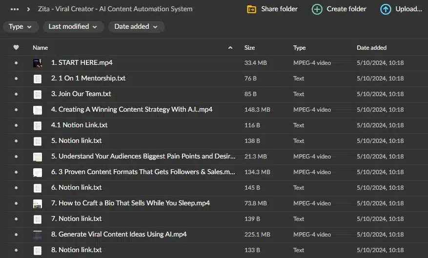 Zita – Viral Creator 2024 Download
