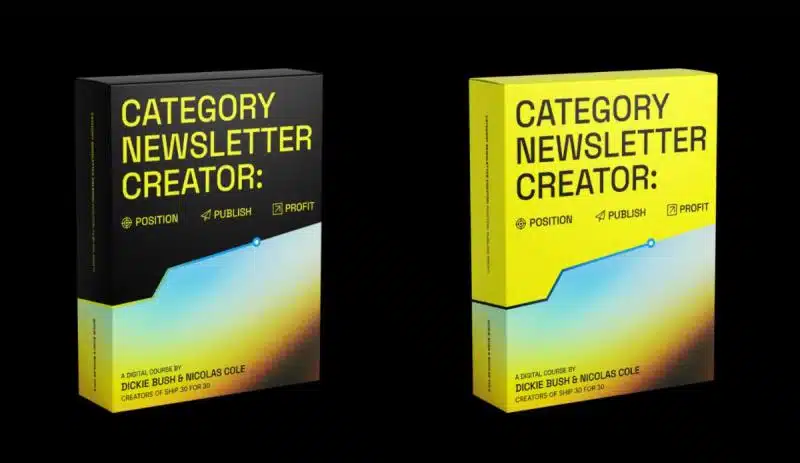 Dickie Bush & Nicolas Cole – Category Newsletter Creator