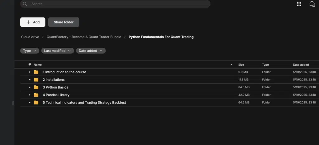 QuantFactory - Become A Quant Trader Bundle