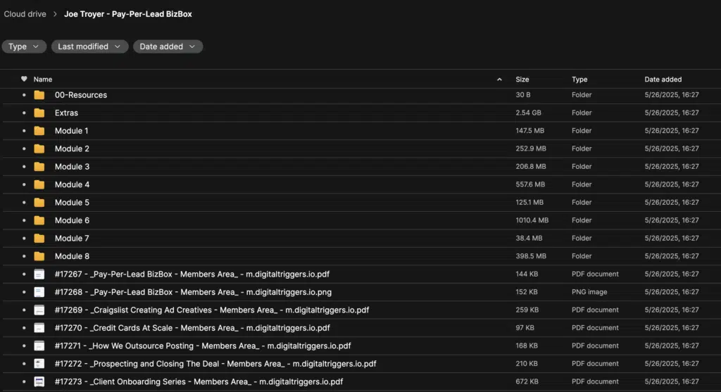 Joe Troyer – Pay-Per-Lead BizBox