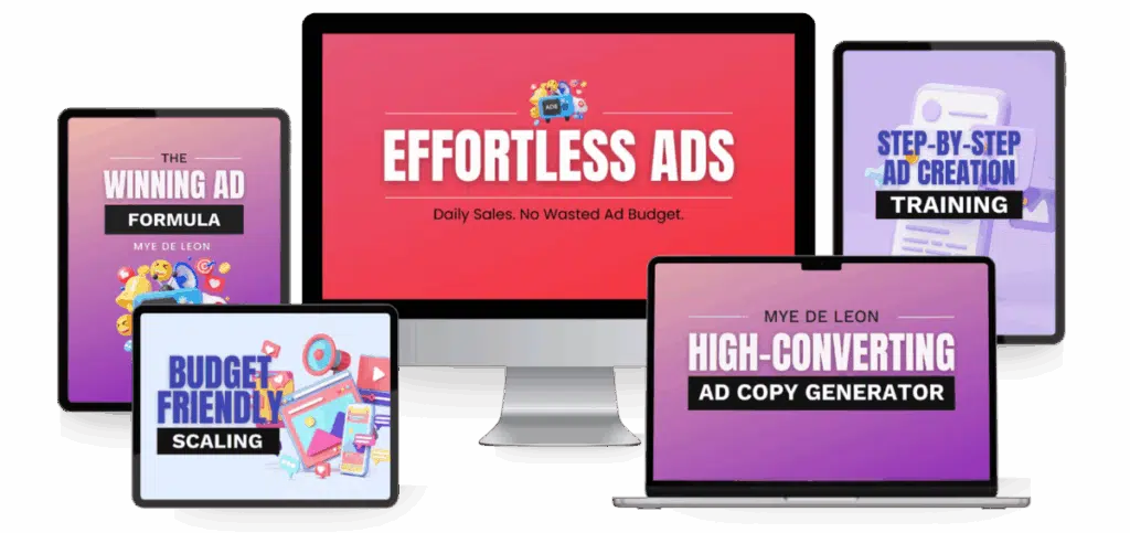 Mye De Leon – Efforless Ads